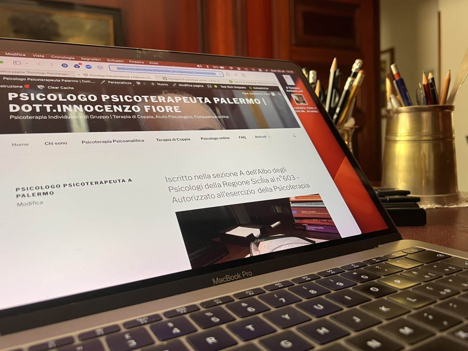 Dott. Innocenzo Fiore - Psicologo e Psicoterapeuta a Palermo - Psicologo online